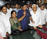 File Photo of Karnataka Congress leaders