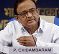 P Chidambaram File photo