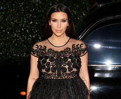 In this Feb. 13, 2013 file photo, Kim Kardashian attends the Topshop Topman LA Opening Party At Cecconi's in Los Angeles. Kardashian is among 11 celebrities and government officials whose private financial information appears to have been posted online by a site that began garnering attention on Monday, March 11, 2013.AP Photo