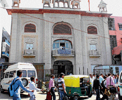 religious The Bhai Mati Sati Das museum in Chandni Chowk documents Sikh history.