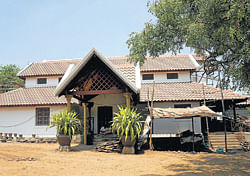 Van Ingen bungalow at Nazarbad in Mysore. DH Photo