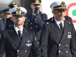 Italian marines Latorre Massimiliano and Salvatore Girone. File AFP photo