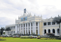 A DH file photo of Crawford Hall, University of Mysore headquarters.