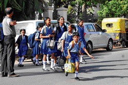 Ambiguity over filling the vacant seats under RTE&#8200;quota has put private schools in a fix. DH Photo
