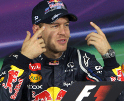 Sebastian Vettel. File PTI Image