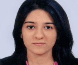 A file picture of Delhi girl Pallavi Sachdeva (23), who has qualified as Chartered Accountant, Cost Accountant, and Company Secretary. PTI Photo