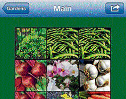 A screen grab of the Garden Tracker app. NYT