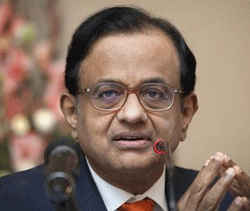 Finance Minister P Chidambaram. Reuters Image