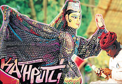 Kathputli revolves around a folk artist Bhagvaan Das.