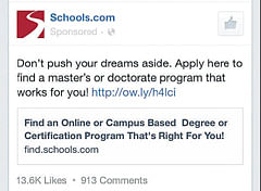 What you didnt post, Facebook may still know. A handout of a few targeted ads on Facebook. NYT