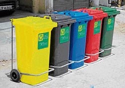 segregated&#8200;Hospital waste must be kept in colour-coded boxes else it poses health risks.