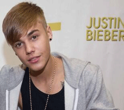 Teen pop star Justin Bieber tweeted photo of his new hair cut
