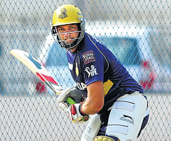 Kolkata will be hoping for a big contribution from Jacques Kallis on Thursday against RCB. DH&#8200;photo / kishor kumar bolar