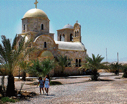 PostcardThe Church of St. John the Baptist; the interiors of the Greek Orthodox Church; PHOTOs by Authors