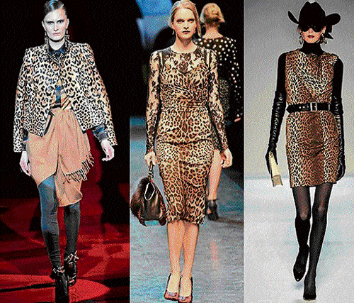 The trend of animal print is catching up in India.