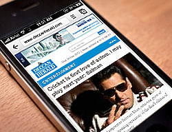 Deccan Herald is  mobile now (beta launch - please help us test it)
