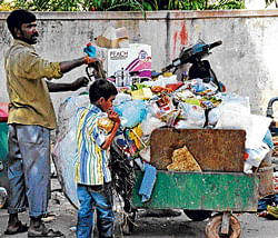 A few apartment complexes have installed the waste-processing units to reduce the burden on the Palike. dh file photo