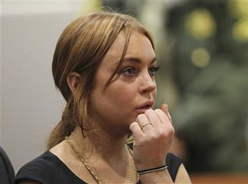 Lindsay Lohan: File image Reuters