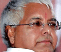 Rashtriya Janata Dal chief Lalu Prasad. File Photo