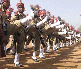Sashastra Seema Bal troopers. File PTI Image