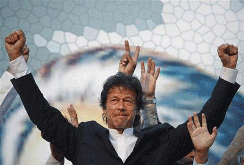 Pakistani cricket-hero-turned-politician Imran Khan reuters Image