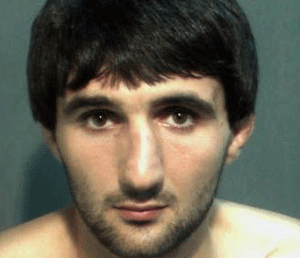 Ibragim Todashev is pictured in this undated booking photo courtesy of the Orange county corrections department. (Via Reuters)