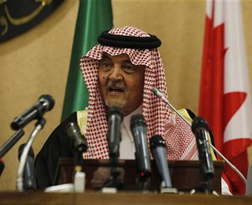 Prince Saud Al-Faisal reuters