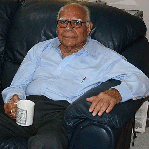 Ram Jethmalani. Wikipedia image