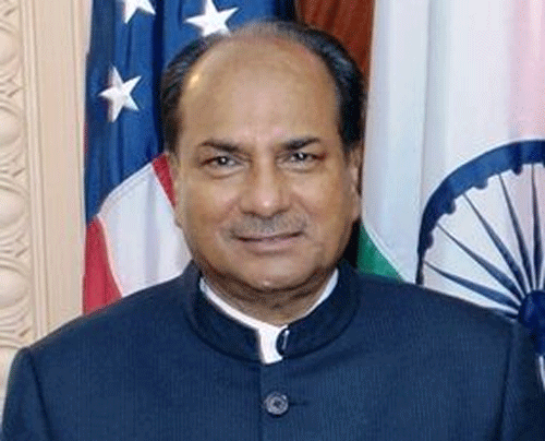 A K Antony: File image Wikipedia