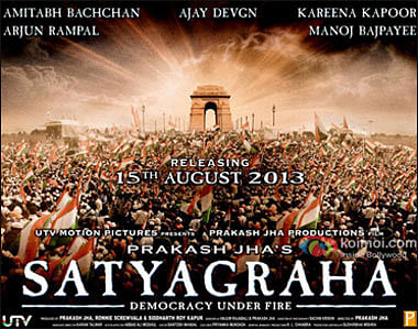 Theatrical Poster of Satyagraha.