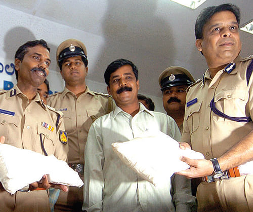 File picture of a drug seizure by the City police