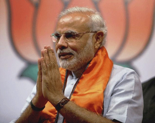 Modi promises to oust 'non-serious' UPA govt