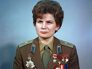Tereshkova in 1969. Wiki