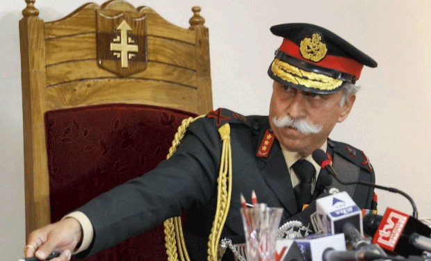 Army's General Officer Commanding-in-Chief, Northern Command, K T Parnaik. File PTI Image
