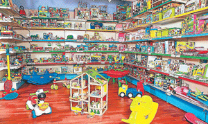 playful: Toy libraries (above and below) have sprung up in Delhi and NCR recently.