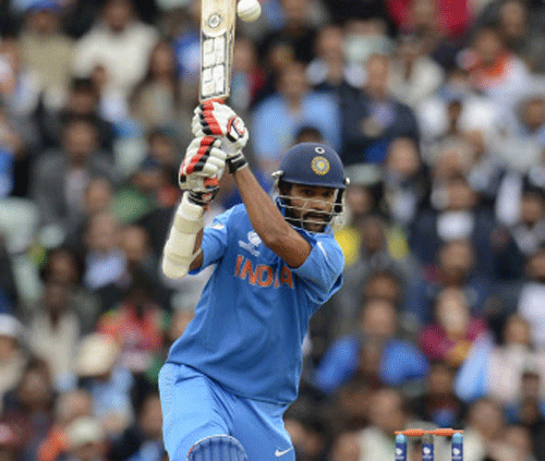 Opener Shikhar Dhawan (in pic) will lead India's batting. Reuters