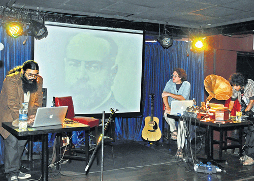 Popular tunes: Arjun Chandran, Robert Millis and Abhijeet Tambe.