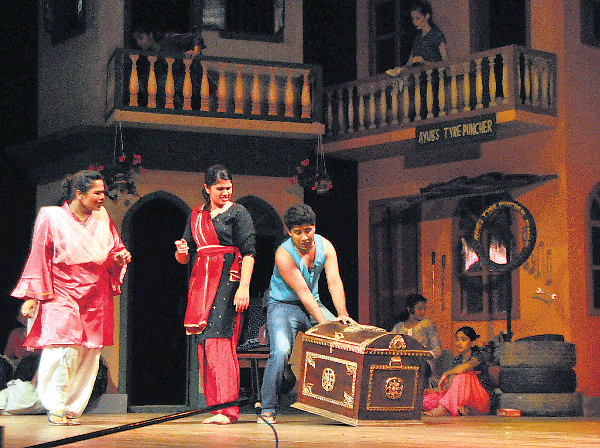 Adaptation: A scene from the play.
