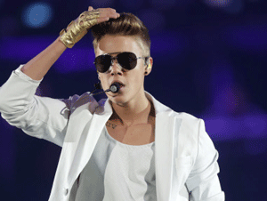 Justin Bieber during  the 'I Believe' tour in Munich. AP file photo