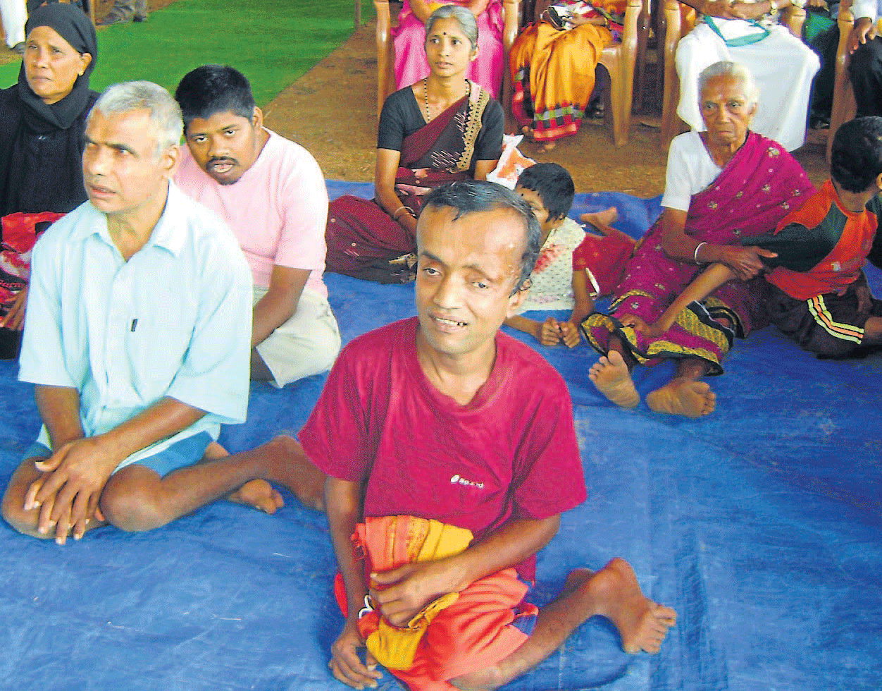 A DH file photo of endosulfan victims.