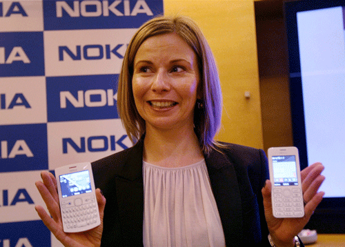 Nokia mobiles. File photo