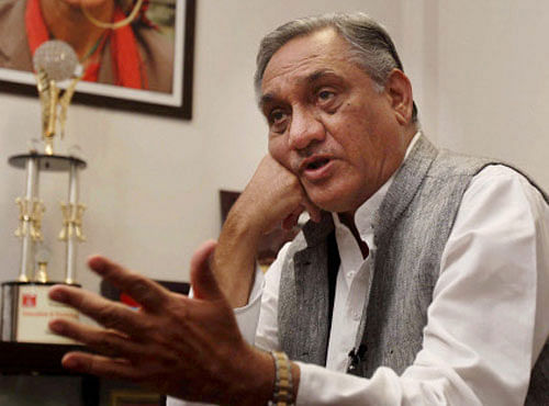 Uttrakhand Chief Minister Vijay Bahuguna during an interview with PTI, at his residence in Dehradun on Saturday. PTI Photo