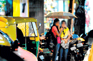 pricey affair: Autorickshaw drivers have their own set of rules for the rainy season.