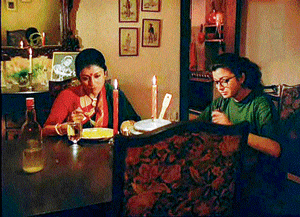Honouring: A still from the film Unishe April by late Rituparno Ghosh.