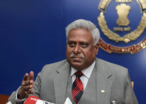 The Central Bureau of Investigation (CBI) director (in pic is current Director Ranjit Sinha) would have a term of not less than two years.