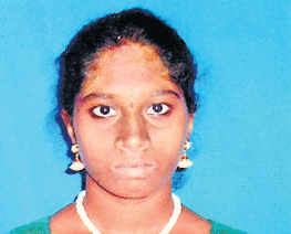 Rajeshwari (25), who died of alleged medical negligence in Bangalore on Thursday.