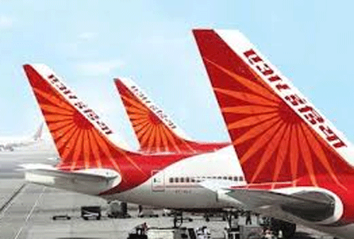 Air India plane skids off runway while taxiing