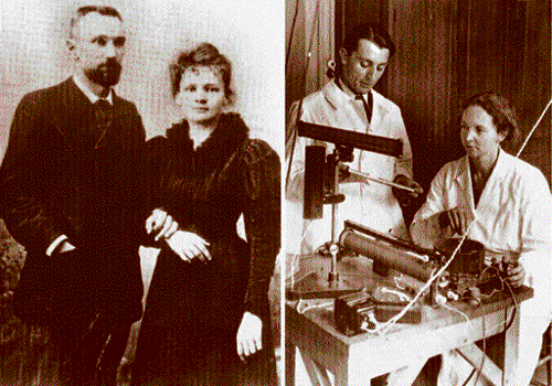 dedicated family Marie, her husband Pierre Curie, daughter Irene and son-in-law Frederic Joliot were all awarded the  Nobel prize for their priceless contribution to science. Courtesy:  Musee Curie, Paris