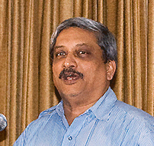 Manohar Parrikar. Wikipedia Image.