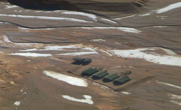 Chinese troops stay put inside the disputed Ladakh region. File photo